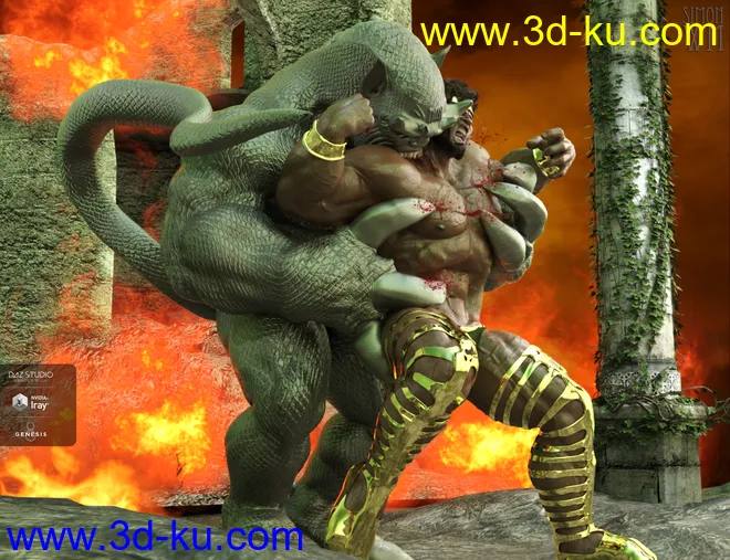 Chronos for Genesis 8 Male(s)模型的图片8