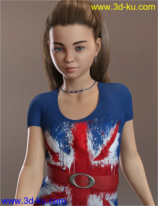 Chrystal Ann for Genesis 8 and Genesis 8.1 Female模型的图片2