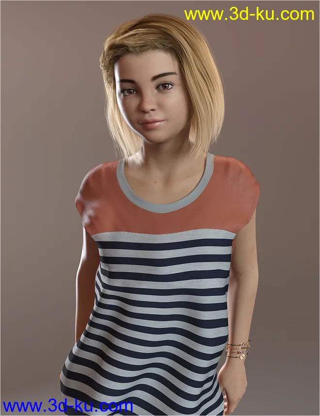 Chrystal Ann for Genesis 8 and Genesis 8.1 Female模型的图片6