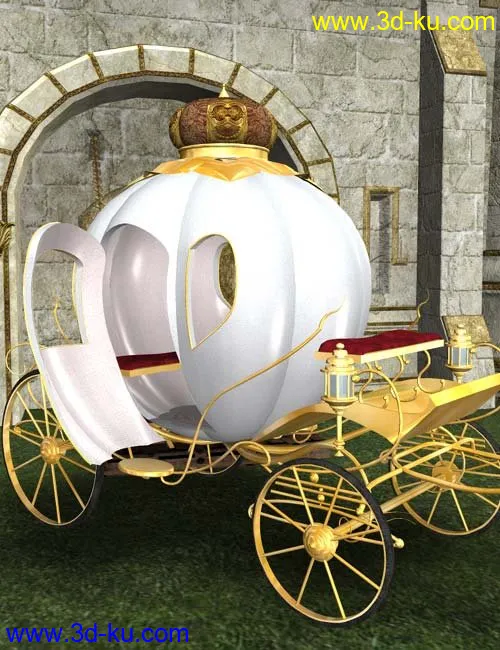 Cinderella Carriage模型的图片1