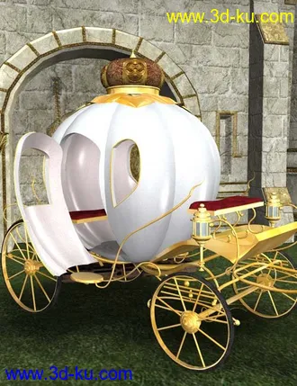 3D打印模型Cinderella Carriage的图片