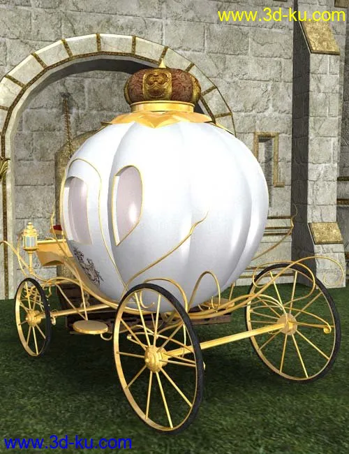 Cinderella Carriage模型的图片2
