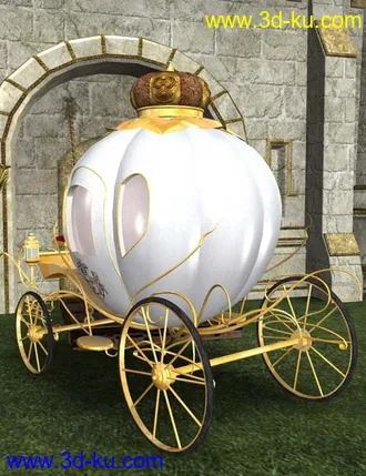 3D打印模型Cinderella Carriage的图片