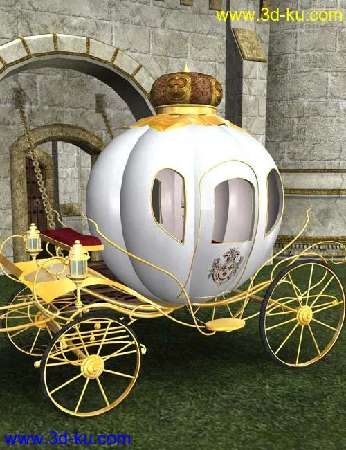Cinderella Carriage模型的图片3