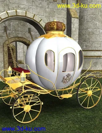 3D打印模型Cinderella Carriage的图片