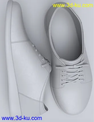 3D打印模型Classic and Walking Shoes for Genesis 8 and 8.1 Males的图片