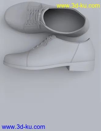 3D打印模型Classic and Walking Shoes for Genesis 8 and 8.1 Males的图片
