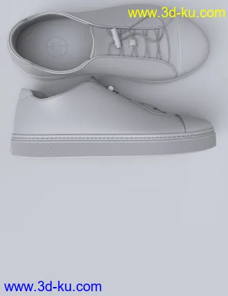3D打印模型Classic and Walking Shoes for Genesis 8 and 8.1 Males的图片