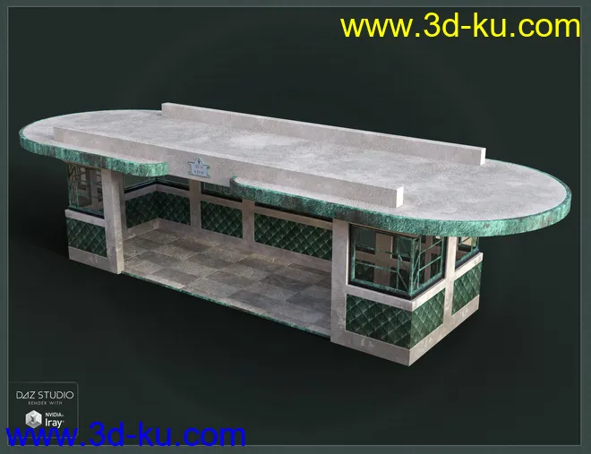Classy Copper for Deco Bus Stop模型的图片7
