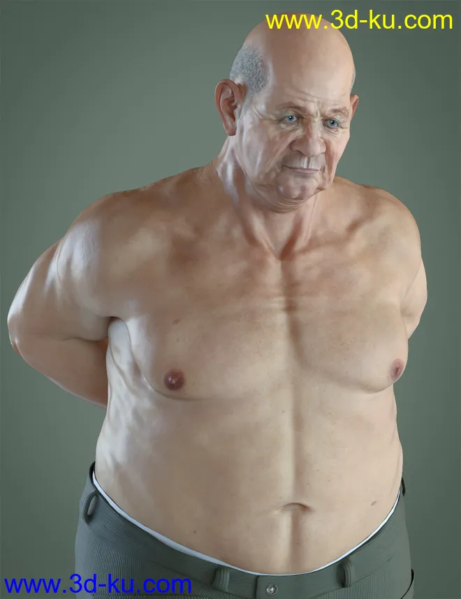 Colonel Kirk HD for Genesis 8.1 Male模型的图片7