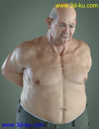 3D打印模型Colonel Kirk HD for Genesis 8.1 Male的图片