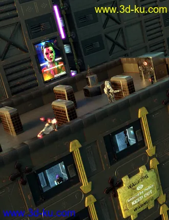 3D打印模型Compact Cyberpunk Apartment Building的图片