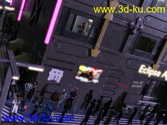 3D打印模型Compact Cyberpunk Apartment Building的图片