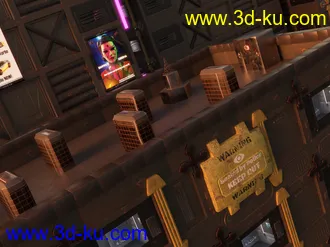 3D打印模型Compact Cyberpunk Apartment Building的图片