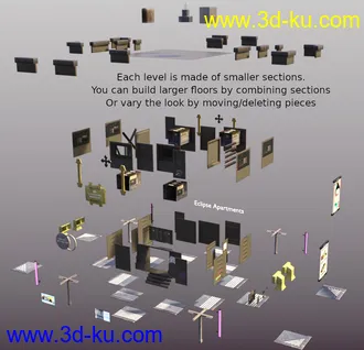 3D打印模型Compact Cyberpunk Apartment Building的图片