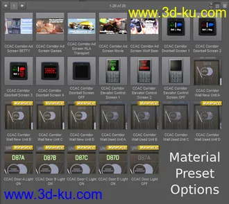 3D打印模型Compact Cyberpunk Apartment Corridor的图片