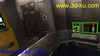 3D打印模型Compact Cyberpunk Apartment Lobby的图片