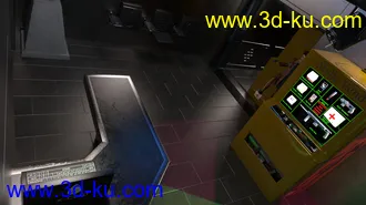 3D打印模型Compact Cyberpunk Apartment Lobby的图片