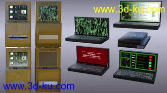 3D打印模型Compact Cyberpunk Apartment Lobby的图片