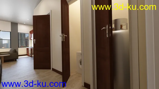 Compact Studio Room模型的图片7