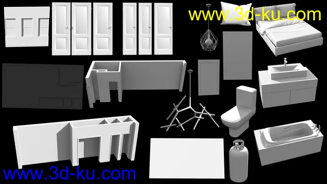 Compact Studio Room模型的图片9