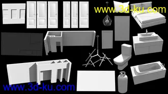 3D打印模型Compact Studio Room的图片