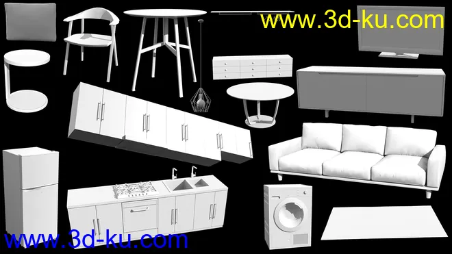 Compact Studio Room模型的图片10