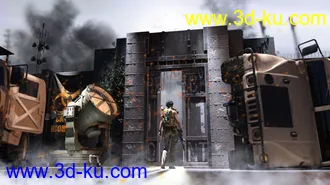 3D打印模型Compound Gate的图片