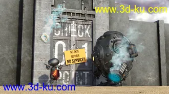 3D打印模型Compound Gate的图片