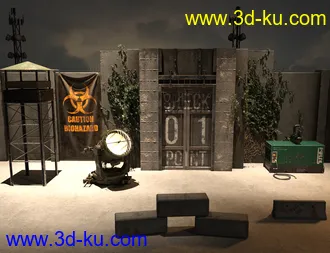 3D打印模型Compound Gate的图片