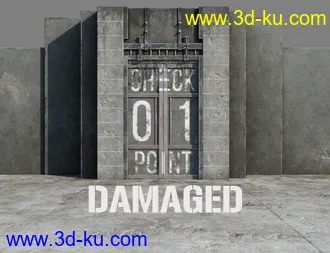 3D打印模型Compound Gate的图片