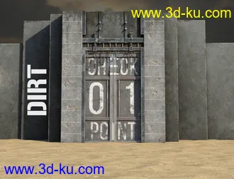3D打印模型Compound Gate的图片