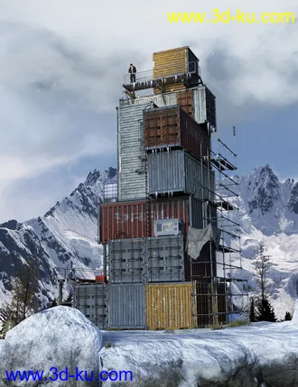 3D打印模型Container Cabin的图片