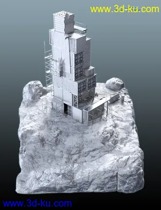 3D打印模型Container Cabin的图片