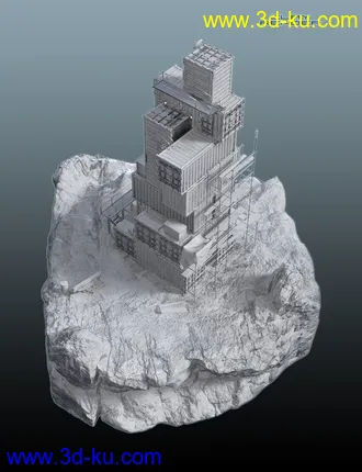 3D打印模型Container Cabin的图片