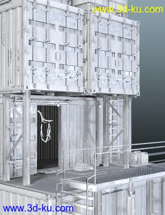 3D打印模型Container Cabin的图片