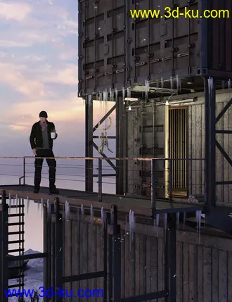 3D打印模型Container Cabin的图片