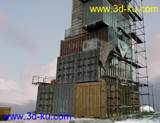 3D打印模型Container Cabin的图片