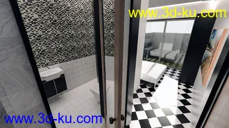 3D打印模型Corner Lot House的图片