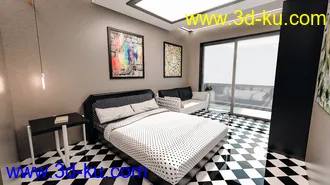 Corner Lot House模型的图片9