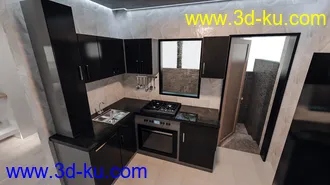 3D打印模型Corner Lot House的图片