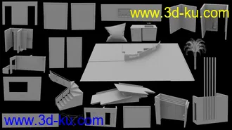 3D打印模型Corner Lot House的图片
