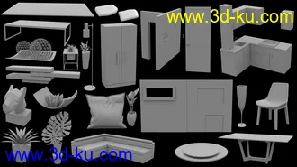 Corner Lot House模型的图片23