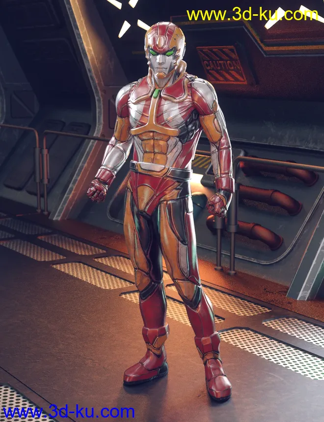 CosHero for Genesis 8 Male(s)模型的图片3