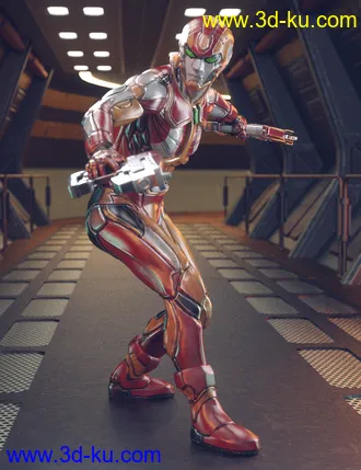 3D打印模型CosHero for Genesis 8 Male(s)的图片