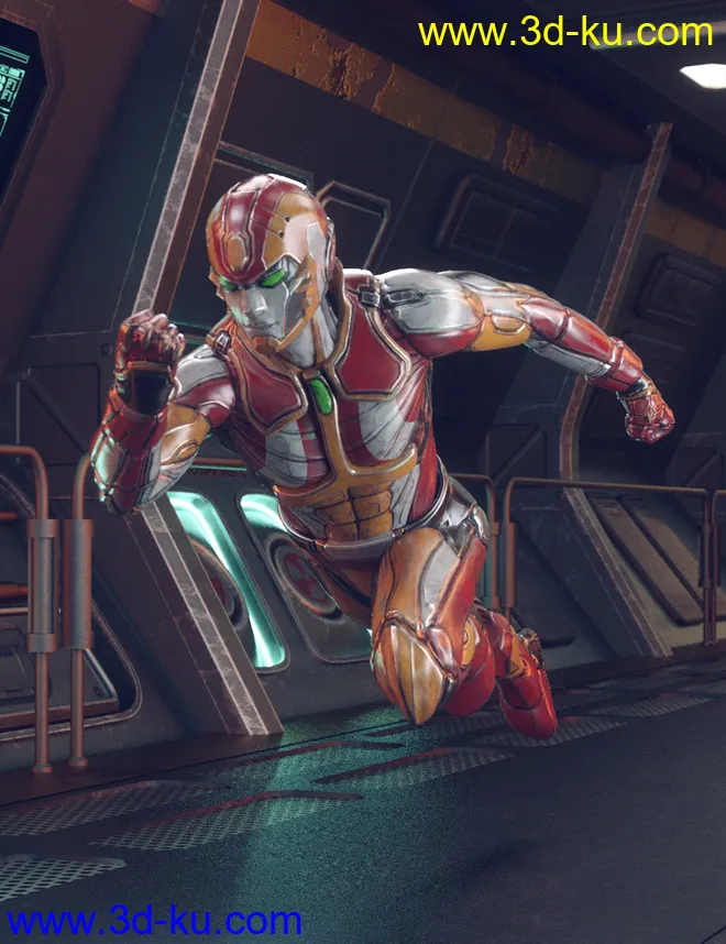 CosHero for Genesis 8 Male(s)模型的图片6