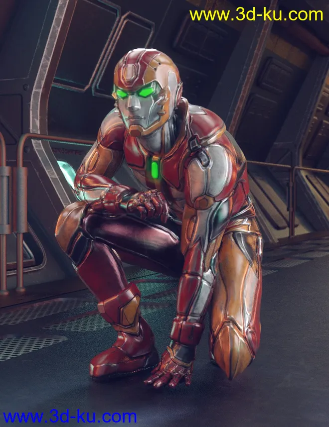 CosHero for Genesis 8 Male(s)模型的图片7