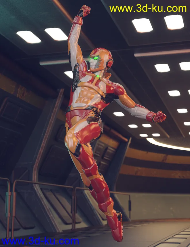 CosHero for Genesis 8 Male(s)模型的图片9