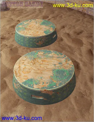 3D打印模型Cotton Candy for Carnival Tent and Interior的图片