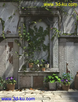 3D打印模型Courtyard Italia的图片